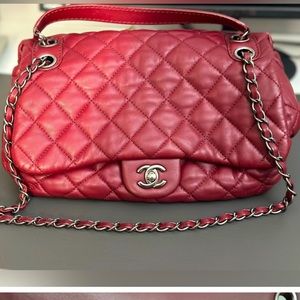 Chanel lambskin flap bag